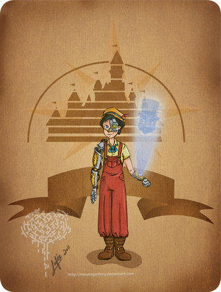 Illustration for article titled Classic Disney villains redrawn as steampunk baddies